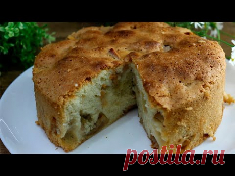 Классическая ШАРЛОТКА 🍎 Просто объедение, рецепт простой! ЯБЛОЧНЫЙ ПИРОГ вкусный, пышный, нежный