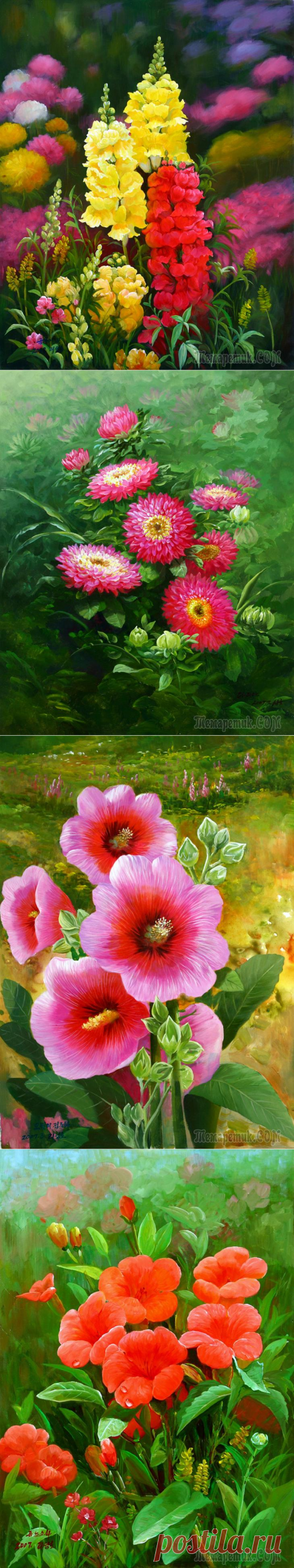 Корейская живопись. Ли Сон Хо – Lee Sung Ho (리성호). КНДР (реализм). Часть 1 из 2