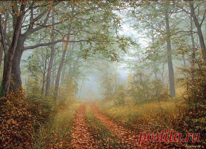 Реалистичные пейзажи Аркадия Олейника