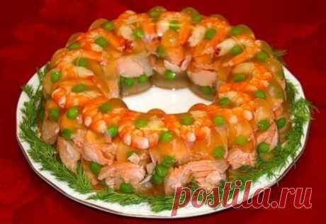 Рецепт: Заливное из рыбы