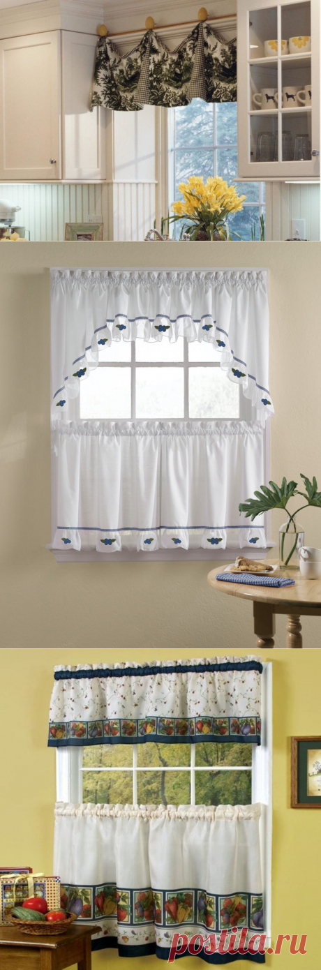 Шторы на кухню 2017 - ТОП 100 фото новинок дизайна