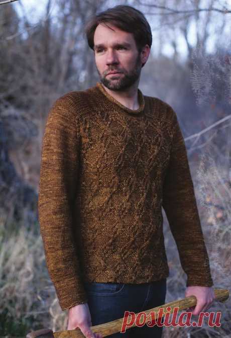 Мужской пуловер Honest Woodsman - Вяжи.ру