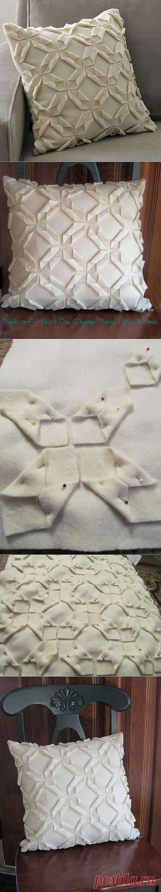 (+1) тема - Декоративная подушка | СДЕЛАЙ САМ!