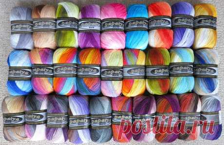 100g Papatya Batik Wolle 100 Acrylic Freie Farbwahl 28 Farben | eBay
