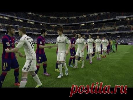 (PS4/Xbox One) FIFA 15 | Real Madrid vs FC Barcelona - Next-Gen Full Gameplay (1080p HD)