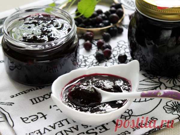 Джем из малины и черной смородины на зиму — рецепт с фото пошагово