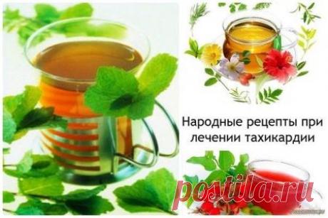 Народные рецепты при лечении тахикардии