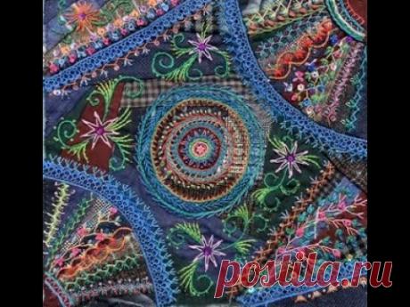 КрейзиПэчворк для новичков. Часть 3. Неземная красота!