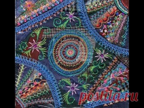 КрейзиПэчворк для новичков. Часть 3. Неземная красота!