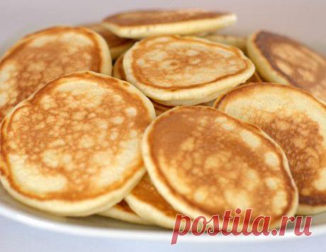 Аппетитные постные блюда: рецепты постных оладий / Простые рецепты