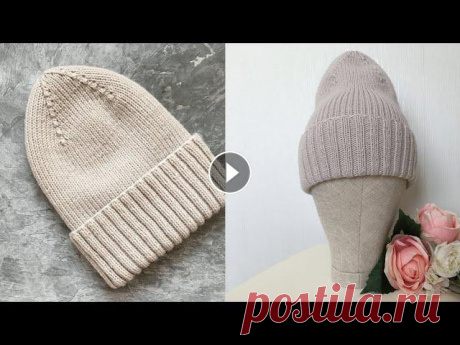 ВЯЗАНАЯ ШАПКА-ТЫКОВКА &quot;ALPINE HAT&quot; KNITTED HAT КАК ЗАКРЫТЬ ТАКУЮ МАКУШКУ МЕТОДОМ МЕДЖИК ЛУП - Пряжа lana Gatto/super soft в одну нить(метраж 125/50 г) или любая другая подходящая по метражу 2 моточ...