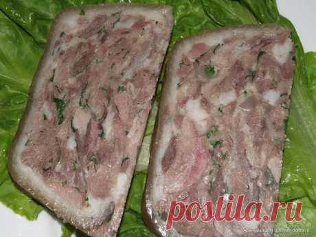 САЛЬТИСОН ИЗ СВИНОЙ РУЛЬКИ - Вкуснотища необыкновенная!
