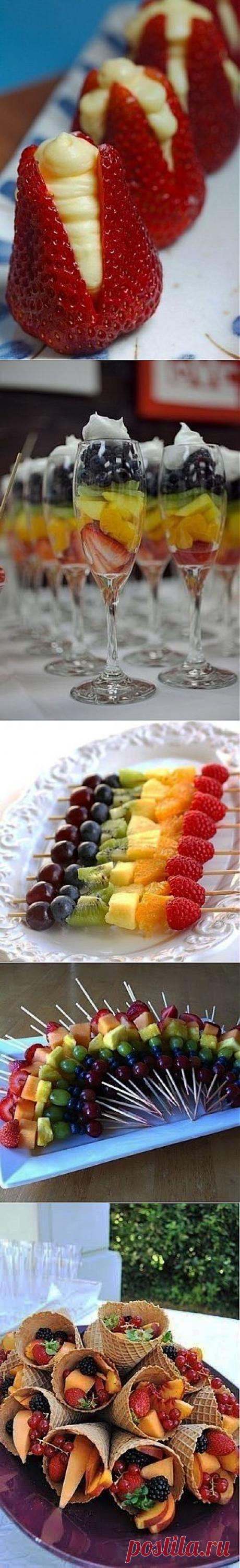Как приготовить блюдо &quot;фруктовые идеи для вашего праздника&quot; - рецепт, ингридиенты и фотографии | sloosh