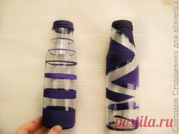 Вазы из бутылок своими руками / Хенд мейд