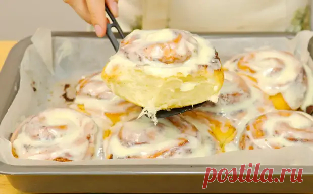(35) Синнабон - знаменитые булочки с корицей и кремом. Настолько вкусные, что остановится на одной просто невозможно - Будет вкусно - 20 декабря - 43383686818 - Медиаплатформа МирТесен