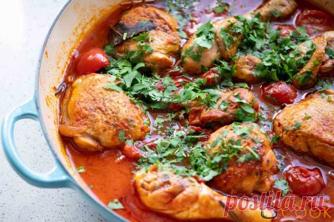 Pollo alla cacciatora – Курица по-охотничьи – Современный семейный кулинар