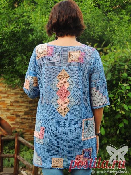 Туника «Ностальжи" – купить в интернет-магазине на Ярмарке Мастеров с доставкой - FZXA3RU | Краснодар