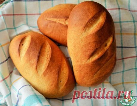 Батоны на цельнозерновой муке – кулинарный рецепт
