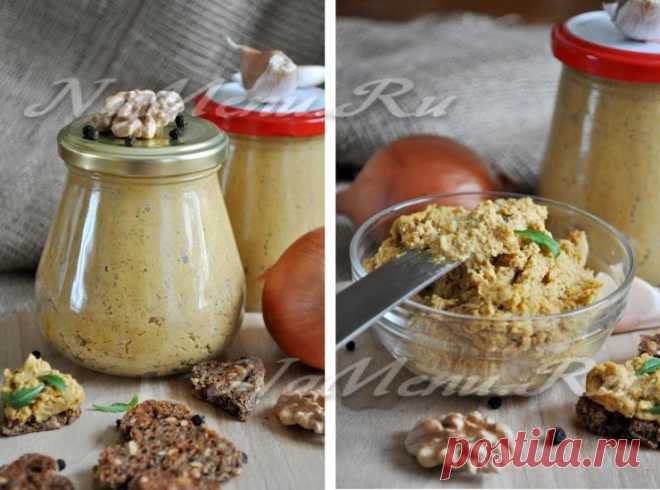 Паштет из фасоли, рецепт с фото