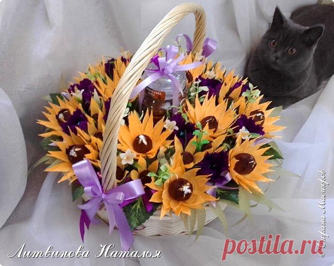 Снова большая корзина ( + небольшой МК ) | Страна Мастеров