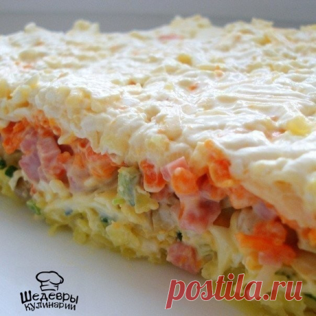 САМЫЙ ВКУСНЫЙ СЛОЕНЫЙ САЛАТИК 
Теперь готовлю его гораздо чаще!