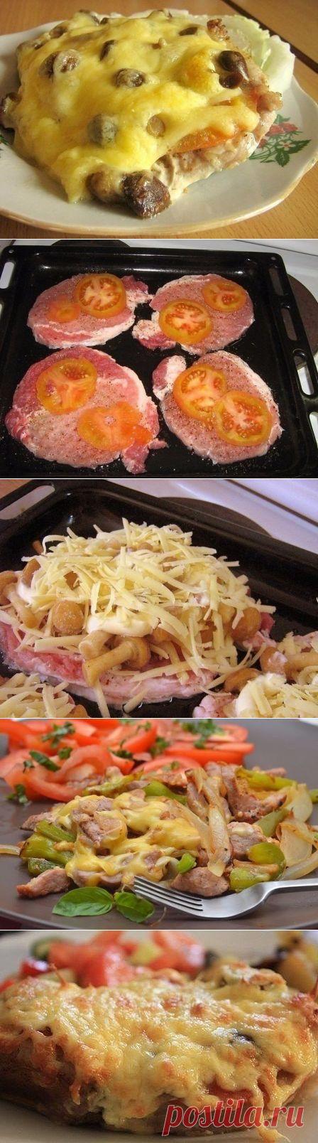 Мясо по-купечески (с грибами) » В сети – себя просвети!