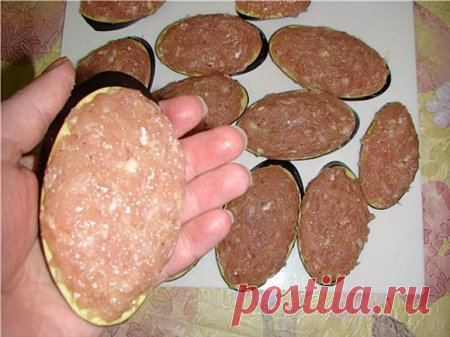 Баклажаны в «мясной шубе» - Простые рецепты Овкусе.ру