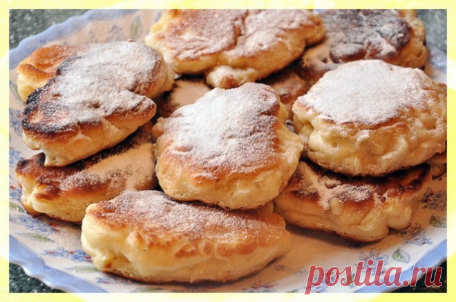 Оладушки с яблоками. Рецепт — палочка-выручалочка