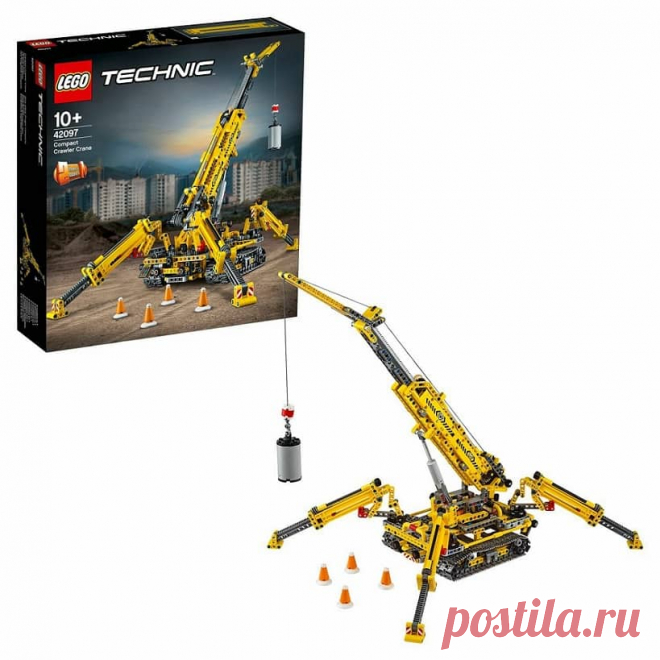 Конструктор LEGO Technic Компактный гусеничный кран | Люксор
