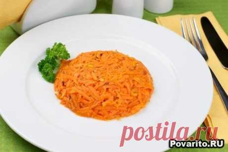 Тёртая морковь по-мински » Povarito.Ru - Пошаговые фото-рецепты с описанием этапов приготовления
