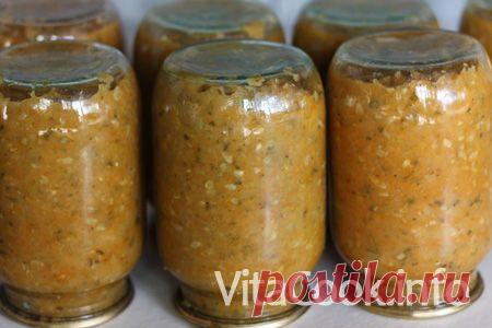 Кабачковая икра на зиму - консервирование, заготовки из кабачков