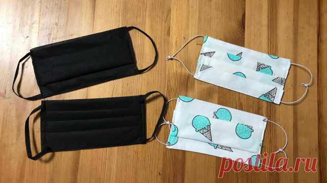 Как сшить маску | просто и быстро | sew mask