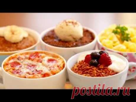 5 Microwave Mug Meals (Mug Pizza, Chocolate Brownie & More!) | Gemma's Bigger Bolder Baking