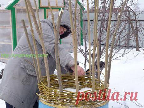 Плетень для клумбы своими руками. Автор Марина Сергеева. | Самоцветик