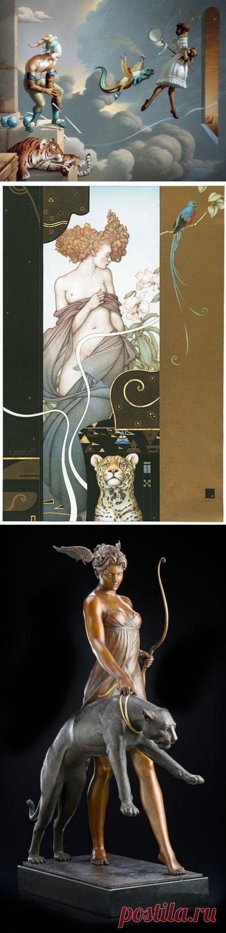 Фантастическое творчество художника Michael Parkes. | Наслаждение творчеством