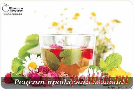 РЕЦЕПТ ПРОДЛЕНИЯ ЖИЗНИ.
