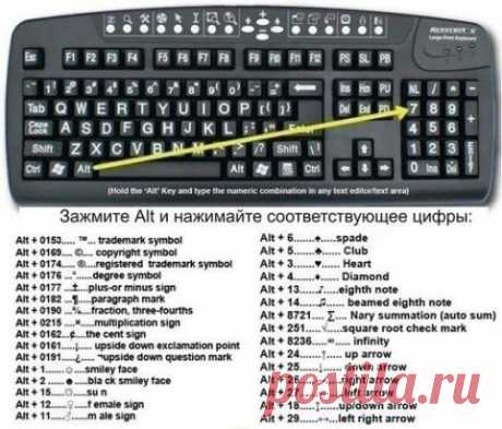 Как печатать разные символы?
Сохрани на стену, чтобы не потерять!