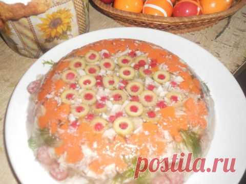 Заливное куриное. | БУДЕТ ВКУСНО!