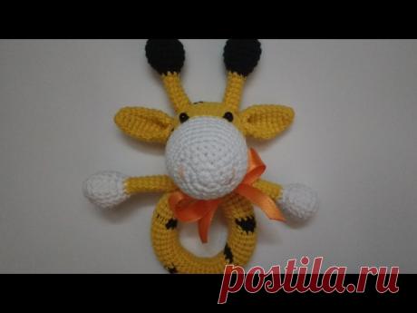 Жираф крючком-Амигуруми(Crochet. Giraffe. Amigurumi)Описание жирафа крючком — Вязаные игрушки