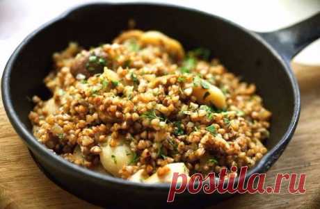 Кулинария: Топ-9 вкуснейших блюд с гречкой Топ-9 вкуснейших блюд с гречкой , 1. Гречка-по купеческиИнгредиенты:● 300-400 гр. мяса● 1 стакан гре