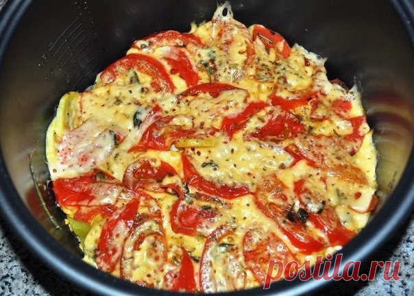 КАБАЧКИ ПОД СЫРОМ В МУЛЬТИВАРКЕ