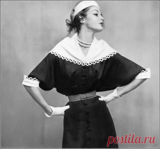 Jean Patchett, photo by Clifford Coffin, Vogue, February 1, 1950