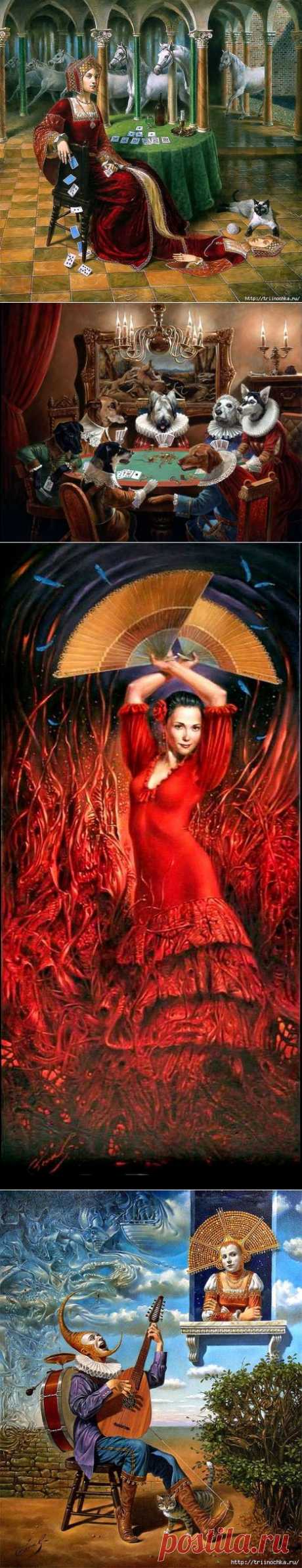 Театр абсурда Михаила Хохлачева (Michael Cheval), р. 1966, СССР/США (часть 4) - ARTinvestment.RU Forum