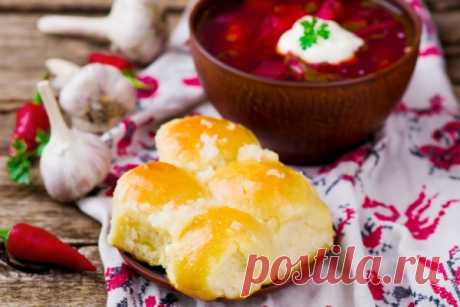 Пампушки украинские с чесноком: пошаговый рецепт с фото