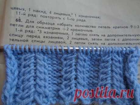 Красивый узор для свитера