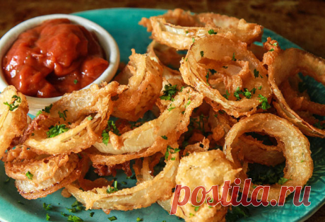 Луковые кольца: лучшая закуска для вечера