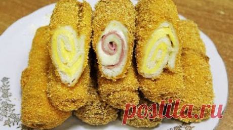 Вкусные закусочные рулетики с начинкой Приготовить вкусные закусочные рулетики с начинкой на скорую руку очень легко. Для этого нужно заранее купить хлеб для тостов и плавленый сыр. Такое блюдо будет хорошей закуской к...
