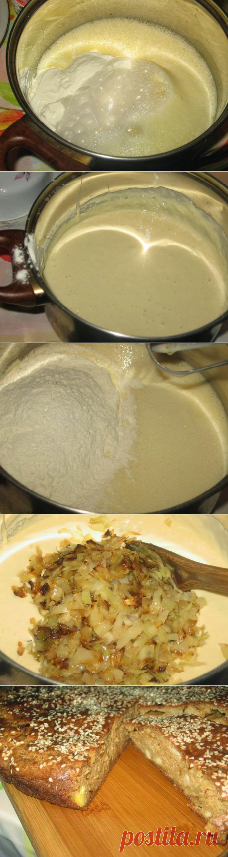 Мои любимые рецепты: Пирог с капустой на сметане