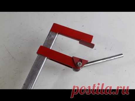 Quick F clamp | How to Make Long F-Clamps | Homemade clamp