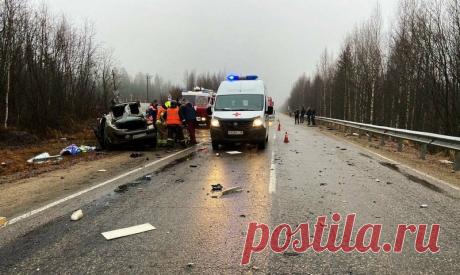 Выросло число жертв ДТП под Костомукшей – в больнице умерла пассажирка «Рено» | Новости